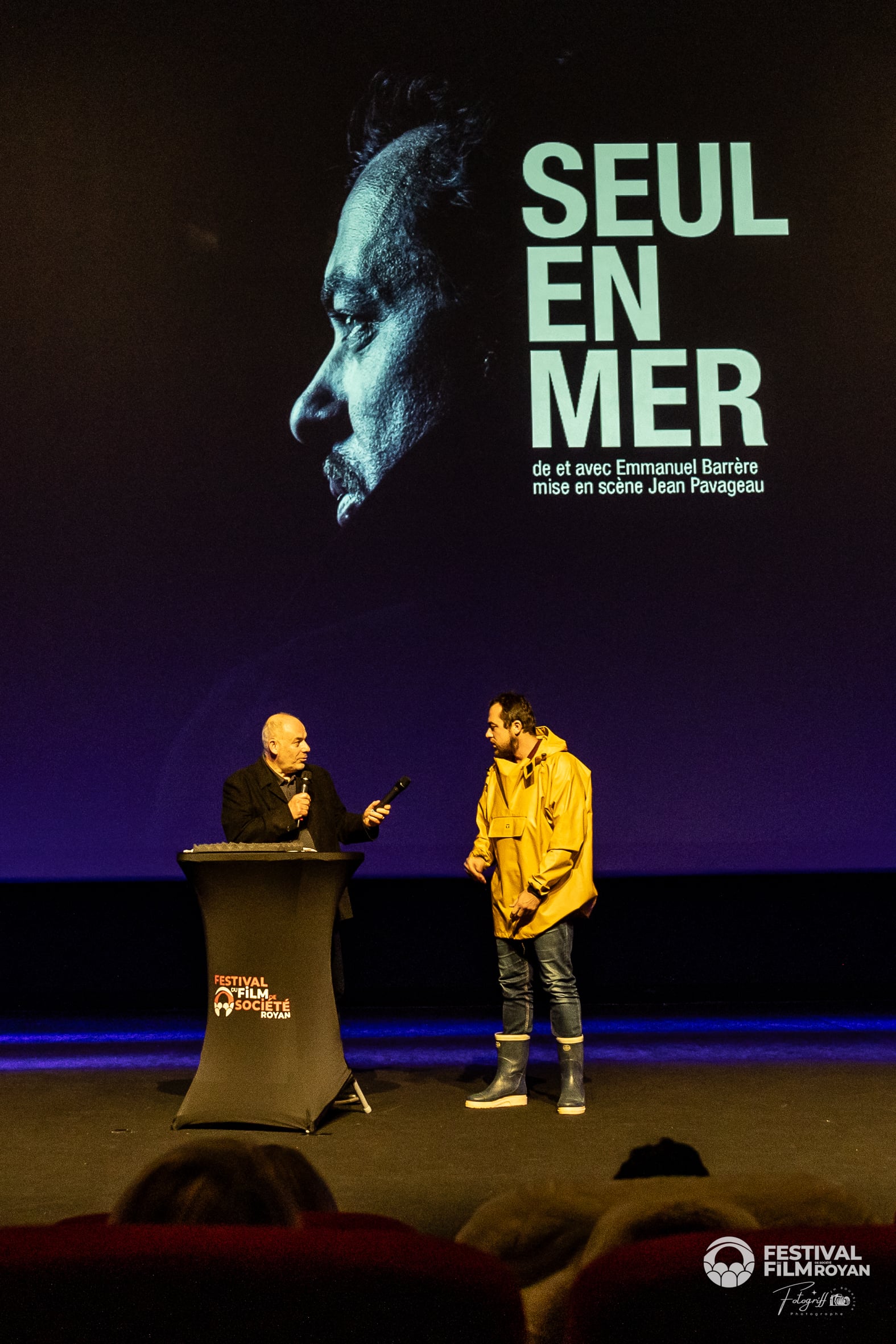 Emmanuel Barrere Festival film Royan © Thibault Stipal Emmanuel Barrere Festival film Royan © Thibault Stipal
